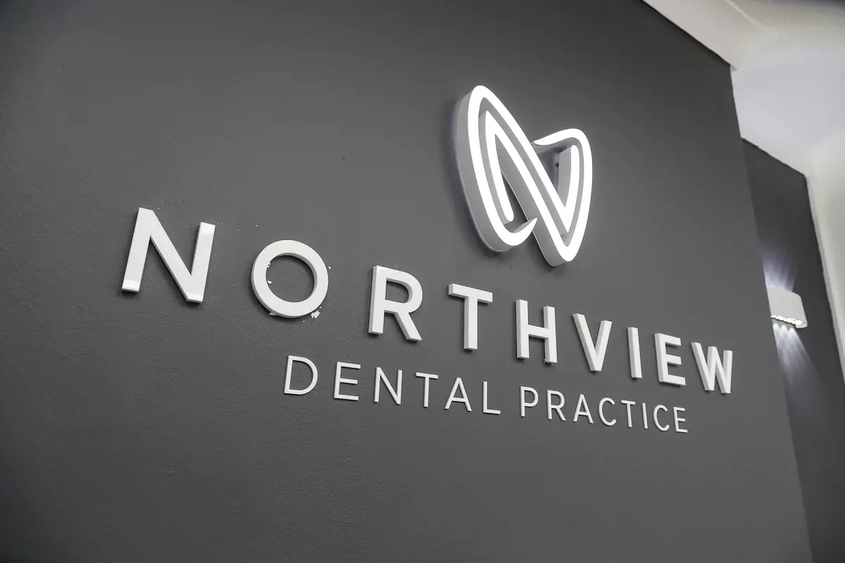Northview Dental Practice interior signage